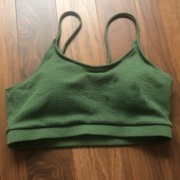 Olive green high waisted bikini - Picture 2 of 3